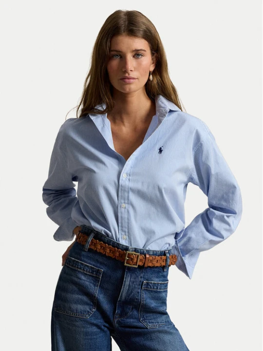 Zdjęcie produktu Polo Ralph Lauren Koszula 211910743508 Niebieski Regular Fit