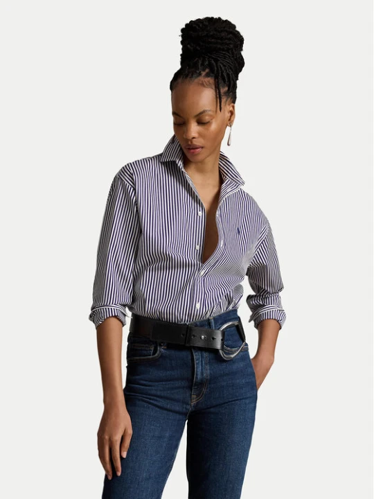 Zdjęcie produktu Polo Ralph Lauren Koszula 211910743517 Fioletowy Regular Fit