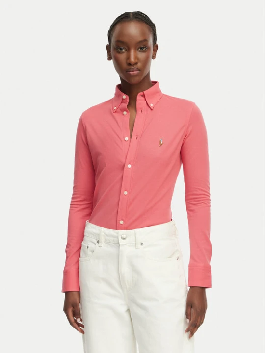 Zdjęcie produktu Polo Ralph Lauren Koszula 211924258503 Czerwony Slim Fit