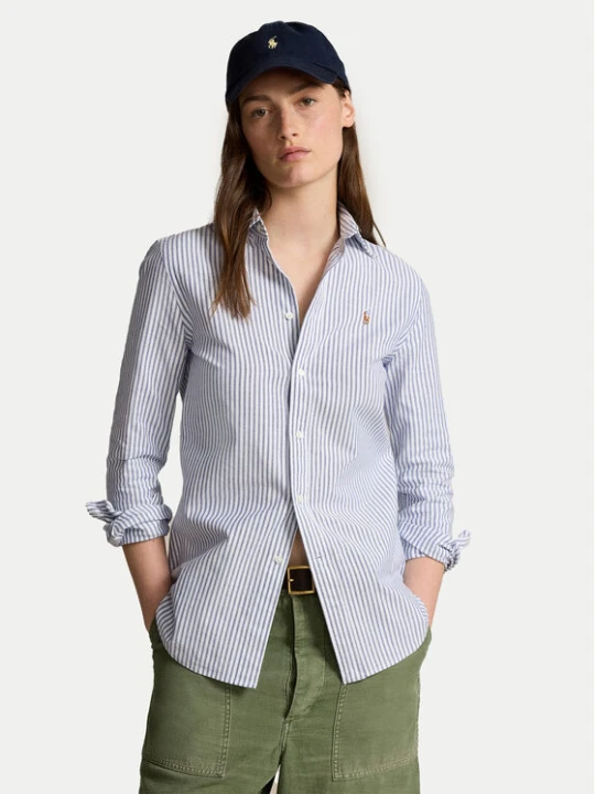 Zdjęcie produktu Polo Ralph Lauren Koszula 211941508001 Niebieski Slim Fit
