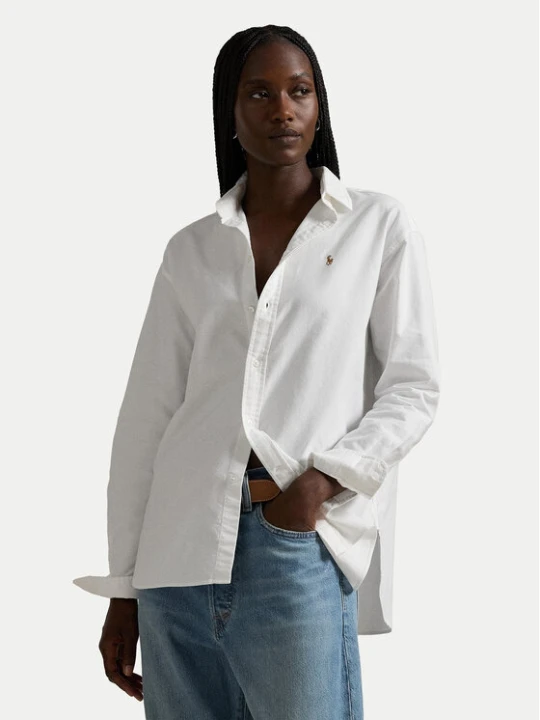 Zdjęcie produktu Polo Ralph Lauren Koszula 211956604001 Biały Relaxed Fit