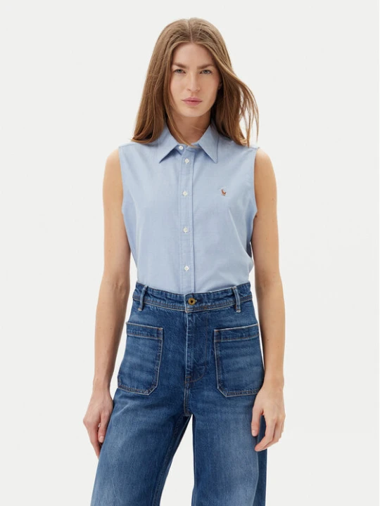 Zdjęcie produktu Polo Ralph Lauren Koszula 211968896002 Błękitny Classic Fit Niebieski jasny