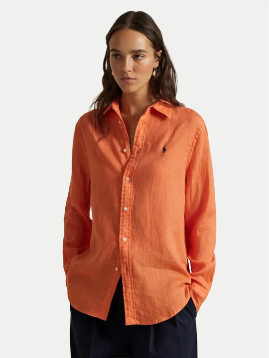 Zdjęcie produktu Polo Ralph Lauren Koszula 211970730500 Pomarańczowy Regular Fit