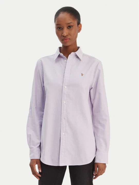 Zdjęcie produktu Polo Ralph Lauren Koszula 211970736506 Fioletowy Relaxed Fit