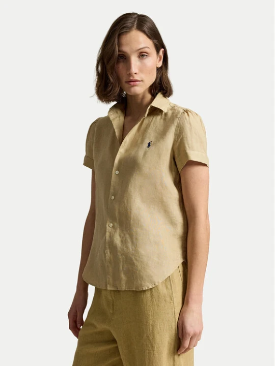 Zdjęcie produktu Polo Ralph Lauren Koszula 211973366507 Beżowy Regular Fit