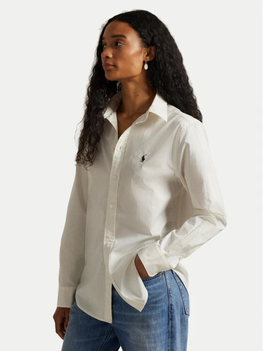 Zdjęcie produktu Polo Ralph Lauren Koszula 211A92177007 Écru Classic Fit Kremowy