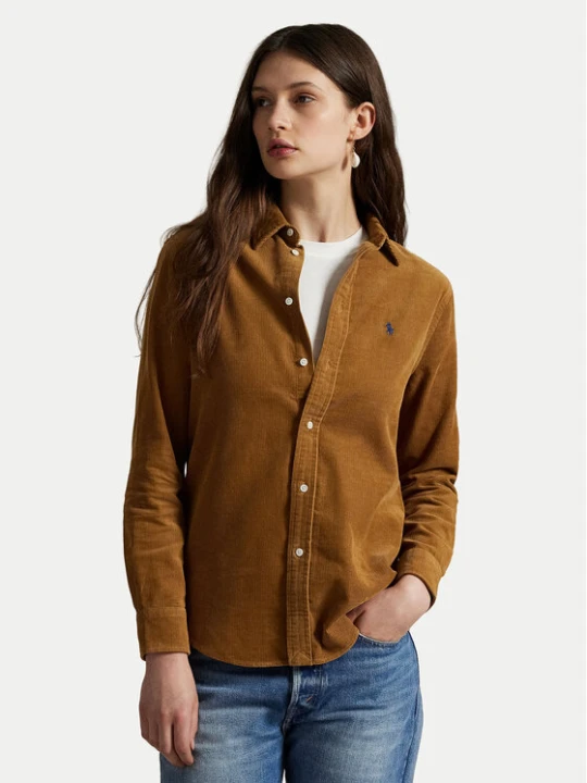 Zdjęcie produktu Polo Ralph Lauren Koszula 211A93203004 Brązowy jasny Regular Fit