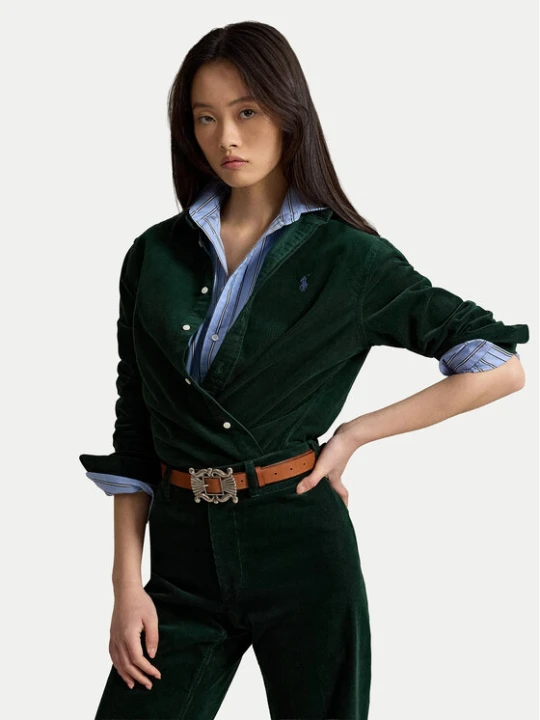 Zdjęcie produktu Polo Ralph Lauren Koszula 211A93203011 Zielony Regular Fit