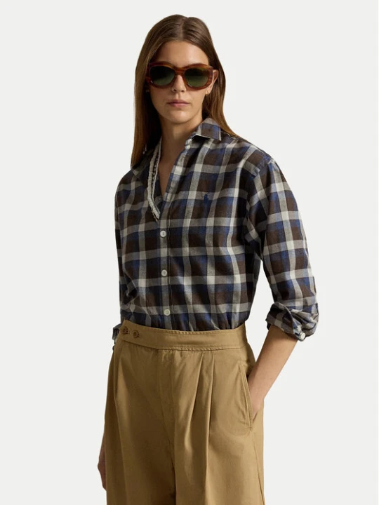 Zdjęcie produktu Polo Ralph Lauren Koszula 211B36267001 Brązowy Relaxed Fit