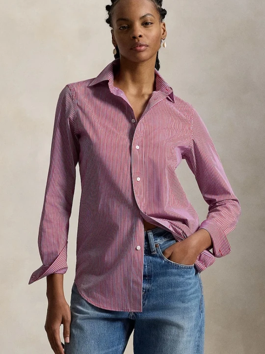 Zdjęcie produktu Polo Ralph Lauren koszula bawełniana z elastanem damska