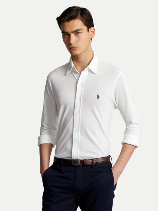 Zdjęcie produktu Polo Ralph Lauren Koszula 710654408003 Biały Regular Fit