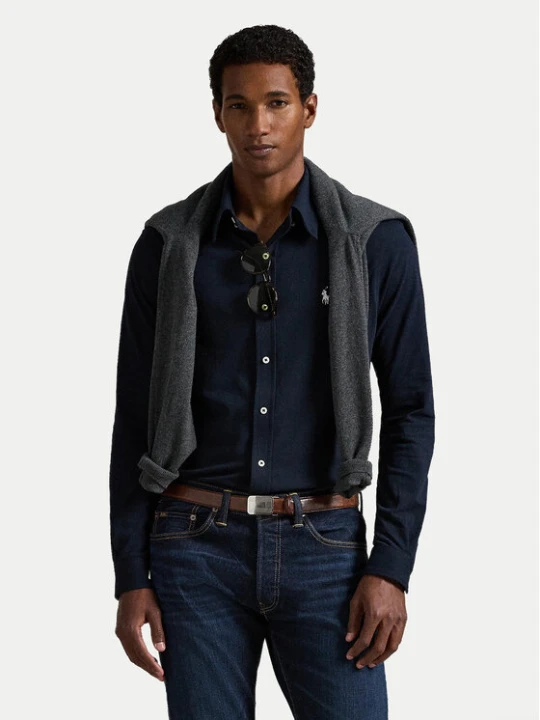 Zdjęcie produktu Polo Ralph Lauren Koszula 710654408016 Granatowy Regular Fit