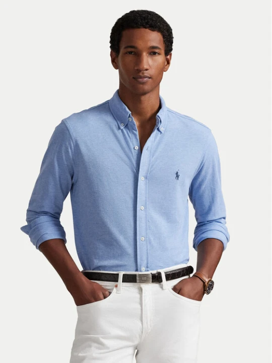 Zdjęcie produktu Polo Ralph Lauren Koszula 710654408154 Niebieski Regular Fit