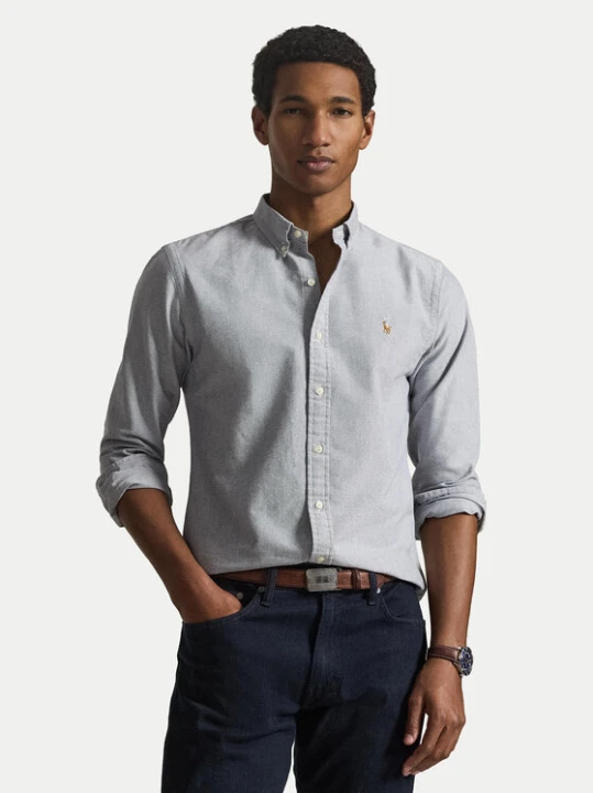 Zdjęcie produktu Polo Ralph Lauren Koszula 710792161500 Niebieski Slim Fit