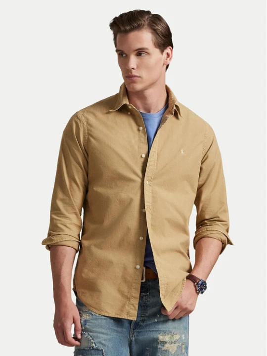 Zdjęcie produktu Polo Ralph Lauren Koszula 710805564505 Beżowy Regular Fit