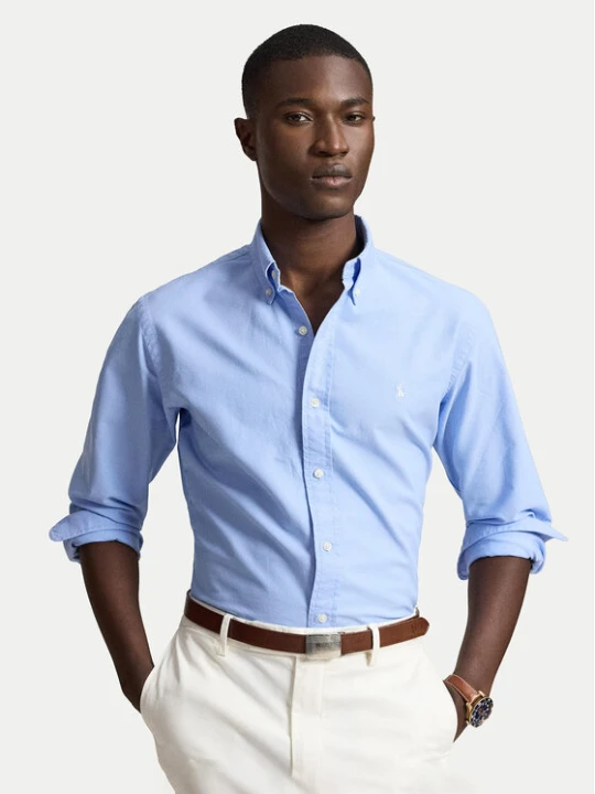 Zdjęcie produktu Polo Ralph Lauren Koszula 710805564517 Niebieski jasny Regular Fit