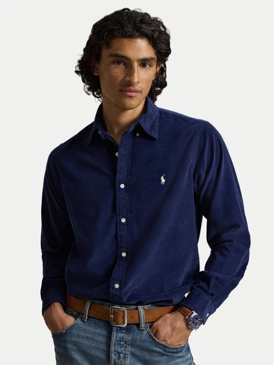 Zdjęcie produktu Polo Ralph Lauren Koszula 710853123506 Granatowy Custom Fit