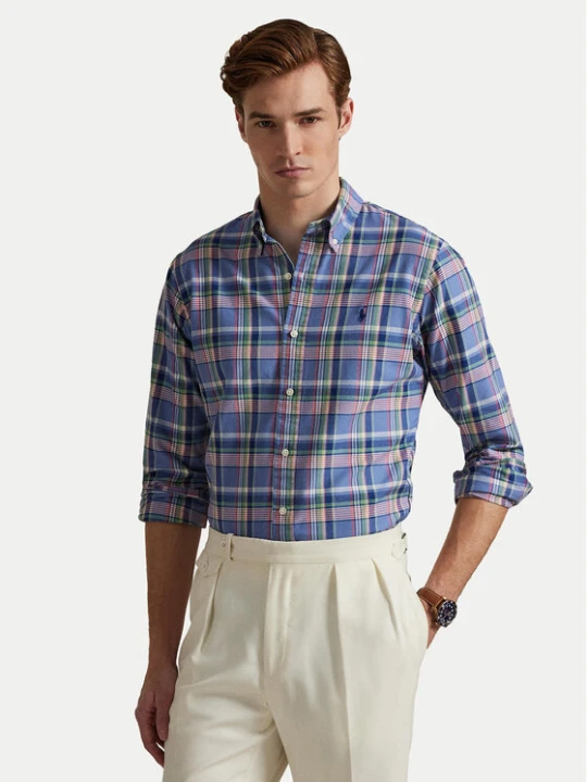 Zdjęcie produktu Polo Ralph Lauren Koszula 710922273005 Niebieski Custom Fit