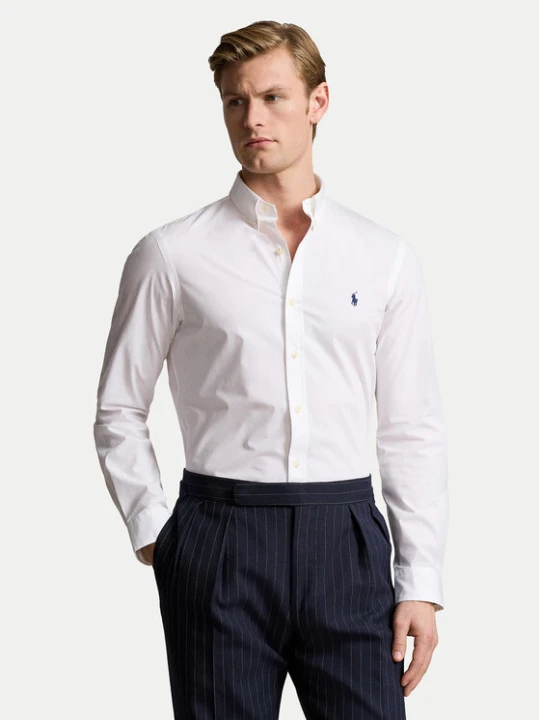 Zdjęcie produktu Polo Ralph Lauren Koszula 710928254002 Biały Slim Fit