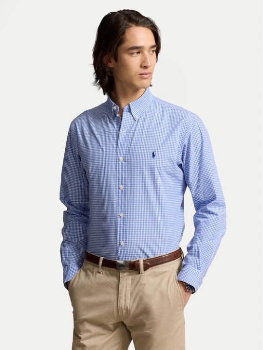 Zdjęcie produktu Polo Ralph Lauren Koszula 710928254004 Niebieski Slim Fit