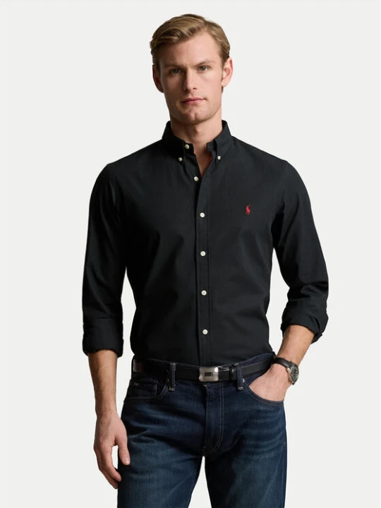 Zdjęcie produktu Polo Ralph Lauren Koszula 710928254006 Czarny Slim Fit