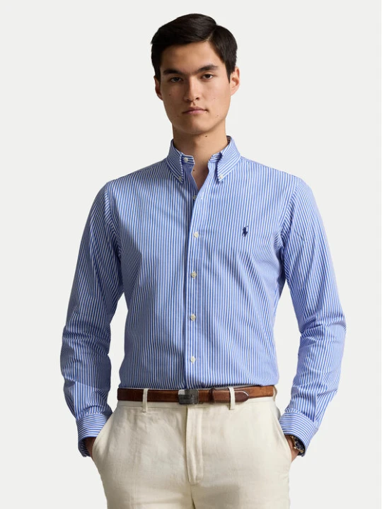 Zdjęcie produktu Polo Ralph Lauren Koszula 710929346001 Niebieski jasny Custom Fit