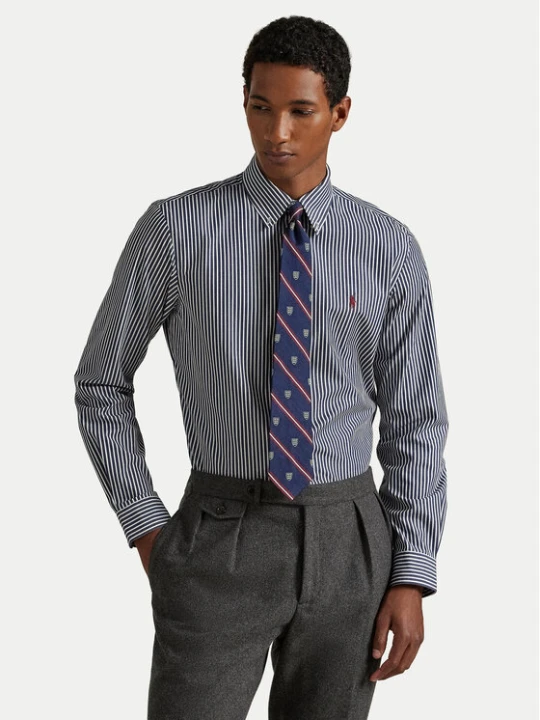 Zdjęcie produktu Polo Ralph Lauren Koszula 710929346022 Granatowy Custom Fit