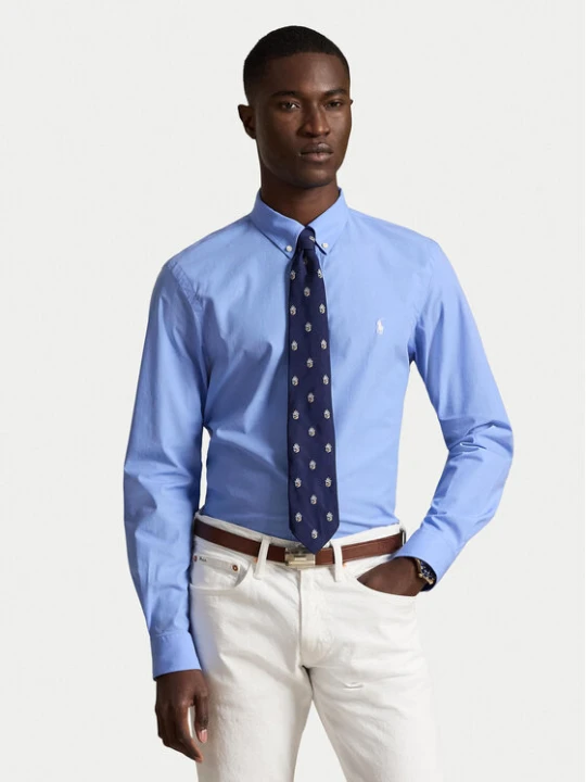 Zdjęcie produktu Polo Ralph Lauren Koszula 710929348502 Niebieski Regular Fit