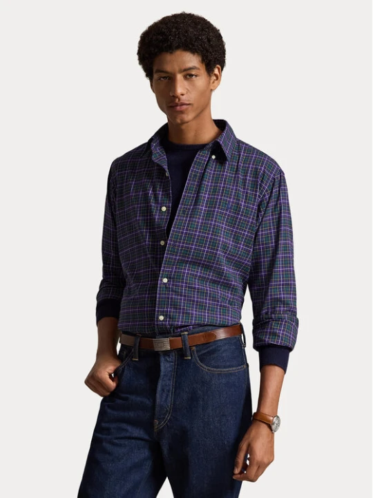 Zdjęcie produktu Polo Ralph Lauren Koszula 710953644501 Fioletowy Custom Fit