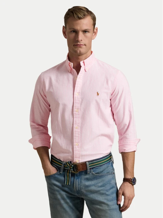 Zdjęcie produktu Polo Ralph Lauren Koszula 710953704001 Różowy Custom Fit