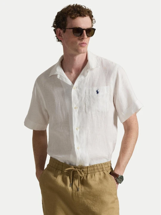 Zdjęcie produktu Polo Ralph Lauren Koszula 710966421504 Biały Classic Fit