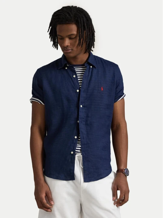 Zdjęcie produktu Polo Ralph Lauren Koszula 710968912001 Granatowy Custom Fit