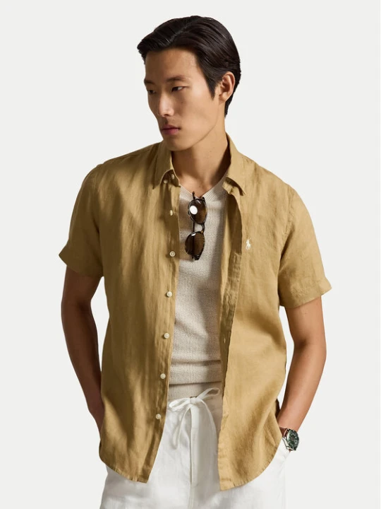 Zdjęcie produktu Polo Ralph Lauren Koszula 710968912502 Beżowy Regular Fit