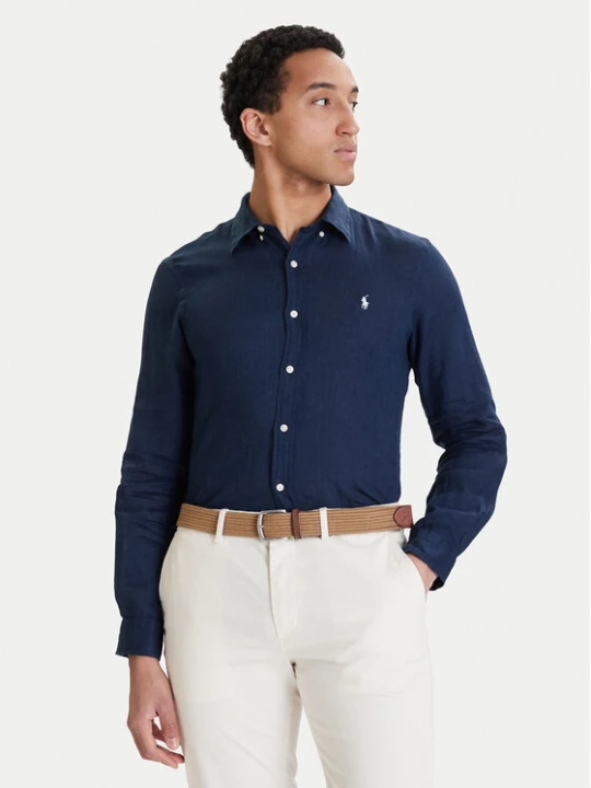 Zdjęcie produktu Polo Ralph Lauren Koszula 710968915506 Granatowy Slim Fit