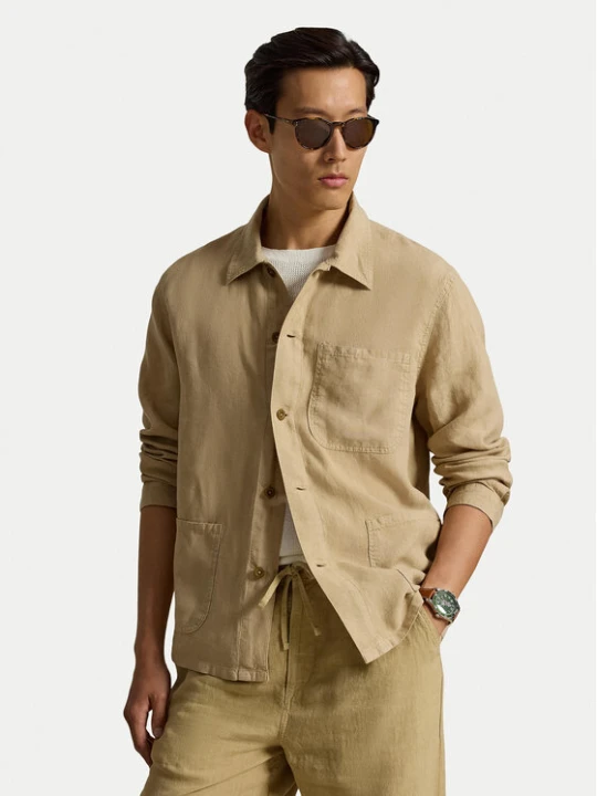 Zdjęcie produktu Polo Ralph Lauren Koszula 710971946501 Beżowy Regular Fit