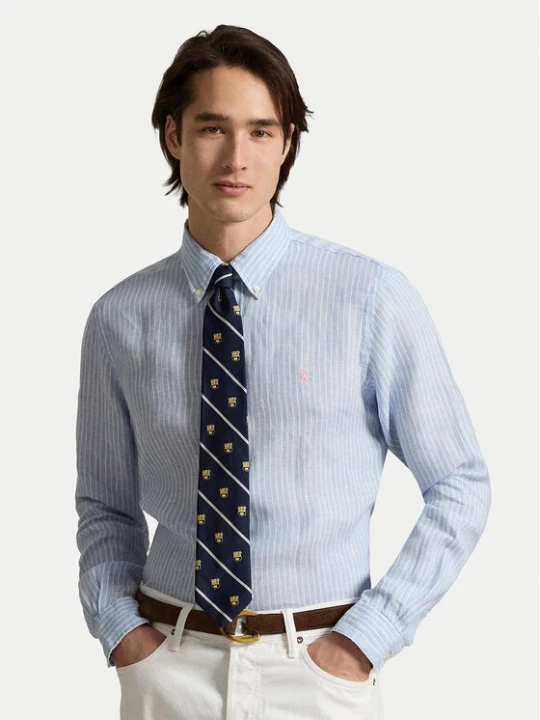 Zdjęcie produktu Polo Ralph Lauren Koszula 710B15594005 Niebieski jasny Custom Fit