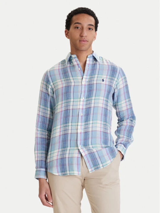 Zdjęcie produktu Polo Ralph Lauren Koszula 710B16705002 Niebieski Regular Fit