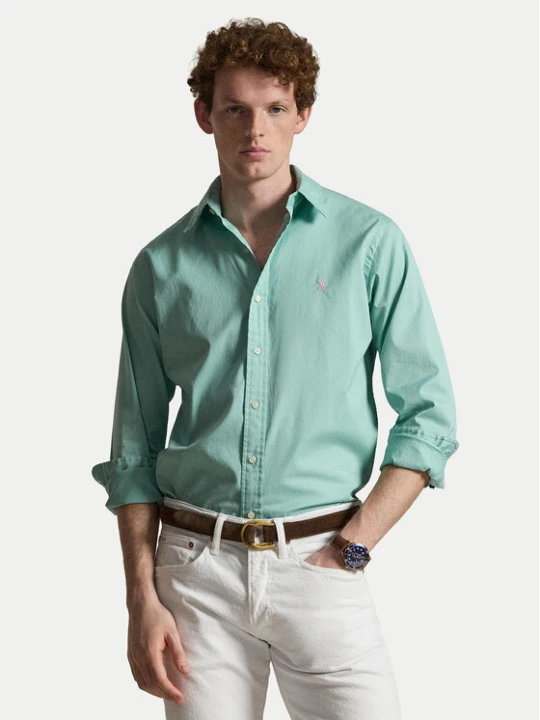 Zdjęcie produktu Polo Ralph Lauren Koszula 710B20512008 Zielony Custom Fit