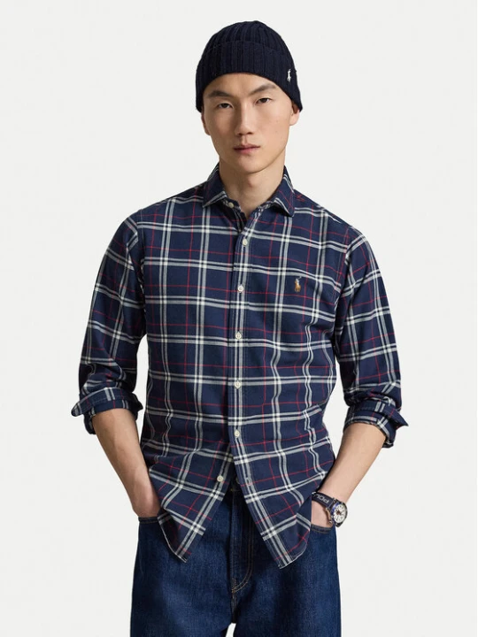 Zdjęcie produktu Polo Ralph Lauren Koszula 710B30241002 Granatowy Custom Fit
