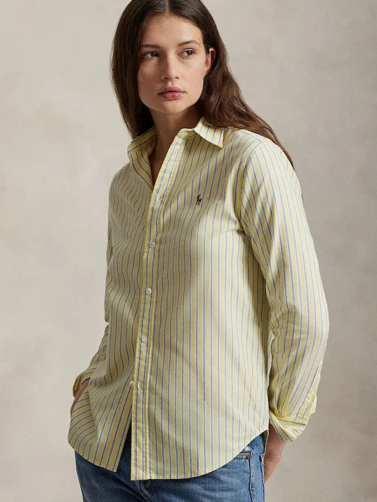 Zdjęcie produktu Polo Ralph Lauren koszula bawełniana żółty
