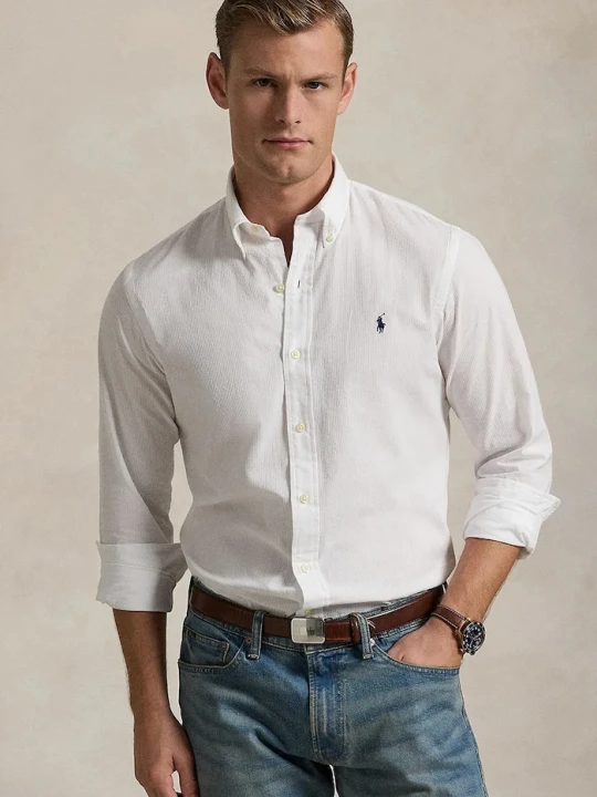Zdjęcie produktu Polo Ralph Lauren koszula bawełniana biały