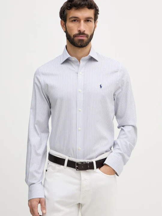 Zdjęcie produktu Polo Ralph Lauren koszula bawełniana niebieski