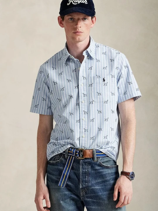 Zdjęcie produktu Polo Ralph Lauren koszula bawełniana granatowy