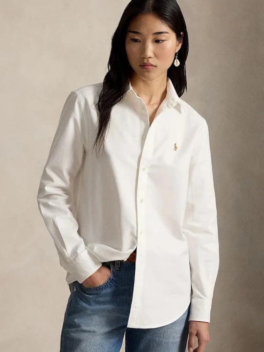 Zdjęcie produktu Polo Ralph Lauren koszula damska bawełniana biały