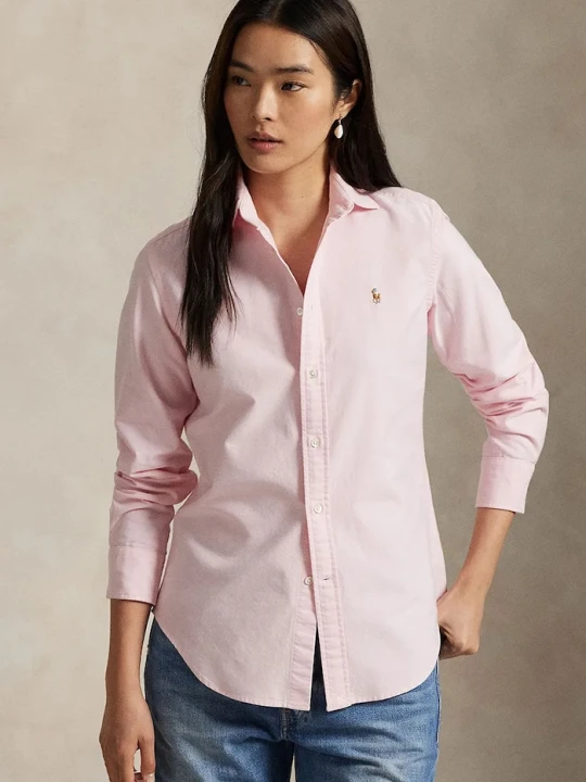 Zdjęcie produktu Polo Ralph Lauren koszula bawełniana różowy