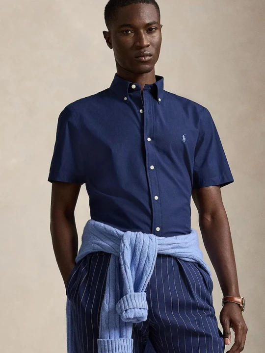 Zdjęcie produktu Polo Ralph Lauren koszula bawełniana granatowy