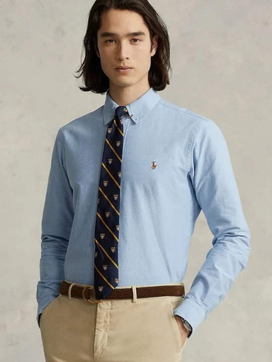 Zdjęcie produktu Polo Ralph Lauren koszula bawełniana niebieski