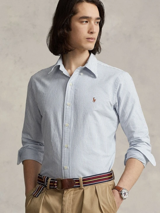 Zdjęcie produktu Polo Ralph Lauren koszula bawełniana niebieski