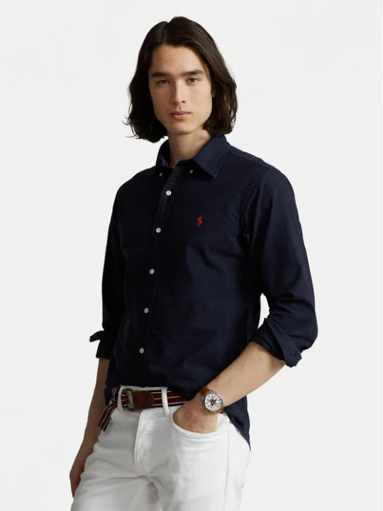 Zdjęcie produktu Polo Ralph Lauren Koszula Bsr 710772290 Granatowy Custom Fit