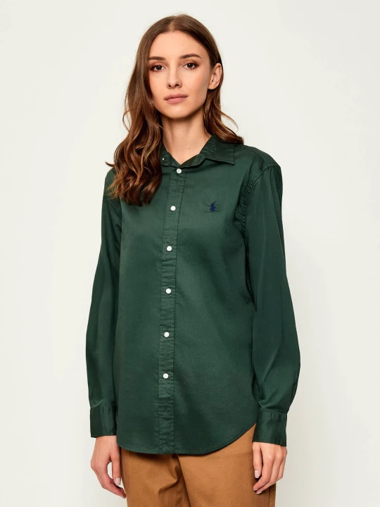 Zdjęcie produktu POLO RALPH LAUREN Koszula | Classic fit butelkowa zieleń
